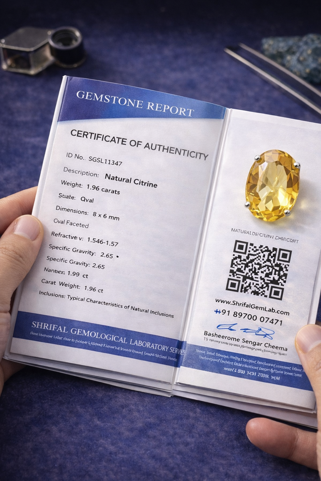 CITRINE RING - THE MONEY CRYSTAL
