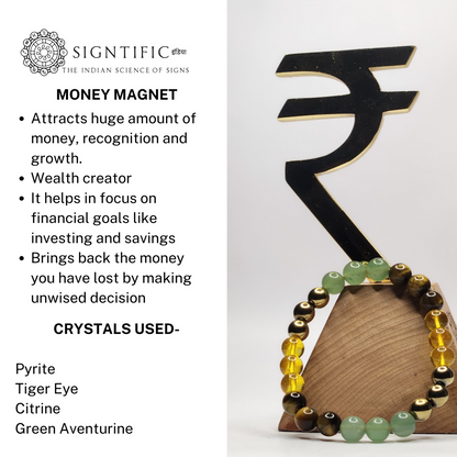 THE SUPER BALANCE COMBO - THE MONEY MAGNET + THE NO NAZAR EVIL EYE with BLACK TOURMALINE