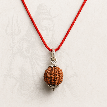 AUTHENTIC NEPALI 7-MUKHI RUDRAKSH - Saat Mukhi | For Wealth and Money
