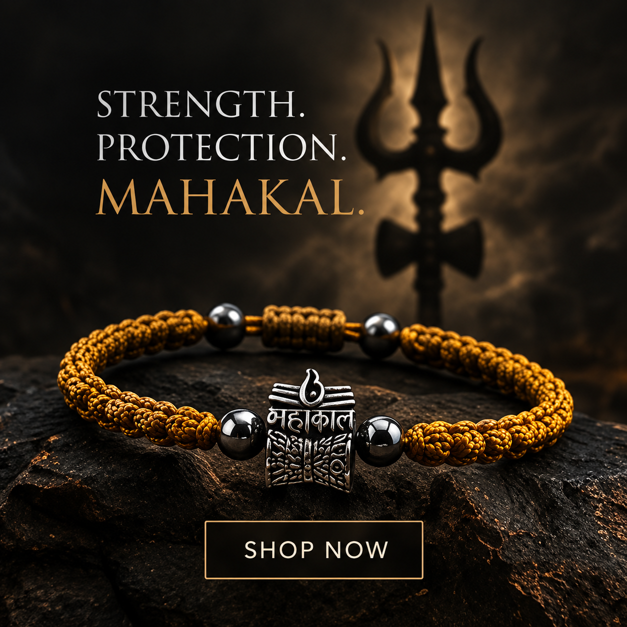 MAHAKAL BRACELET — POWER OF SHIVA | Limited Edition