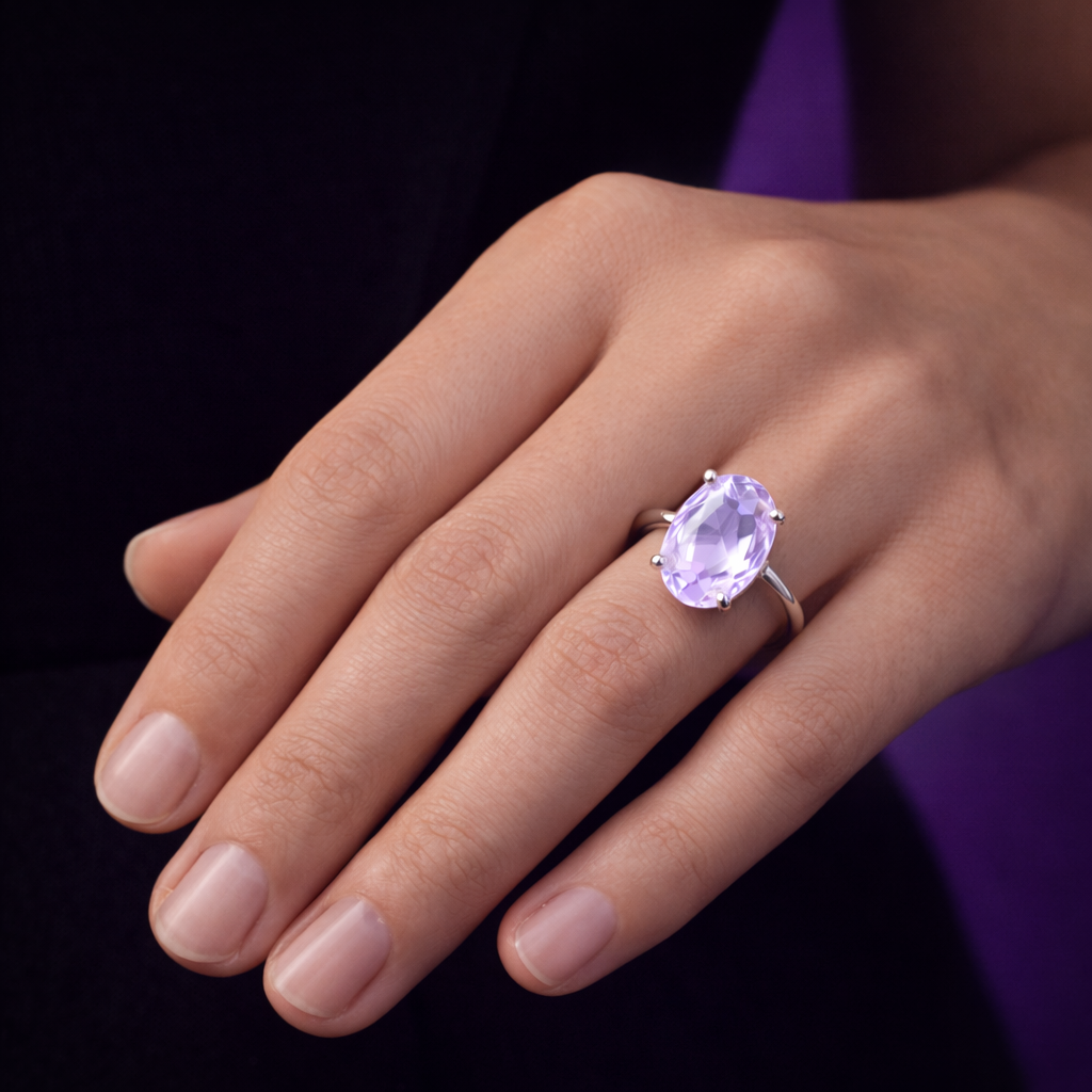 AMETHYST RING - The STRESS KILLER CRYSTAL