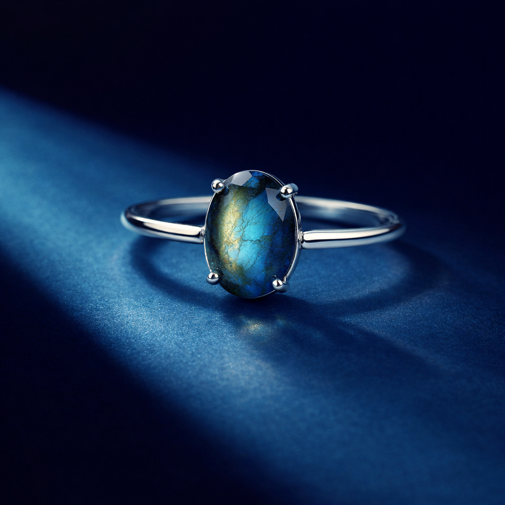LABRADORITE Ring — The Stone of Transformation & EMOTIONAL BALANCE