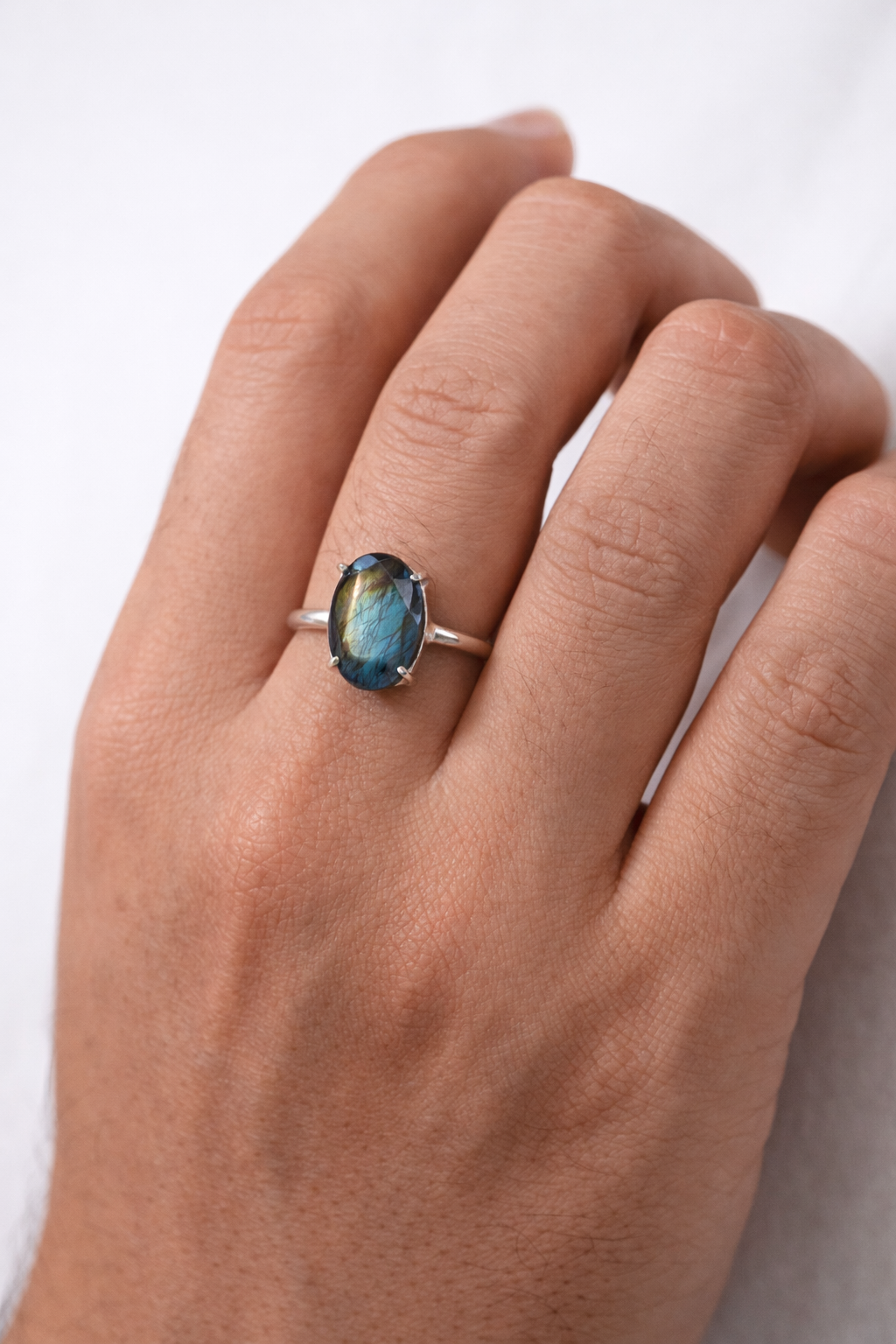 LABRADORITE Ring — The Stone of Transformation & EMOTIONAL BALANCE