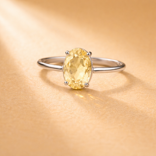 CITRINE RING - THE MONEY CRYSTAL