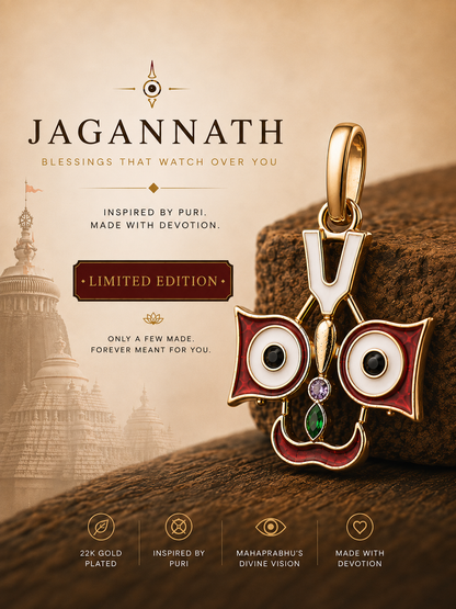 Jagannath Mahaprabhu Pendant | Limited Edition RathaYatra Collection
