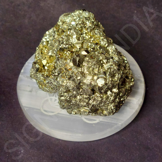 THE WEALTH CRYSTAL- PYRITE