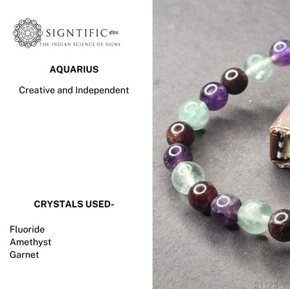 THE SIGNTIFIC AQUARIUS BRACELET- JAN 20 TO FEB 18